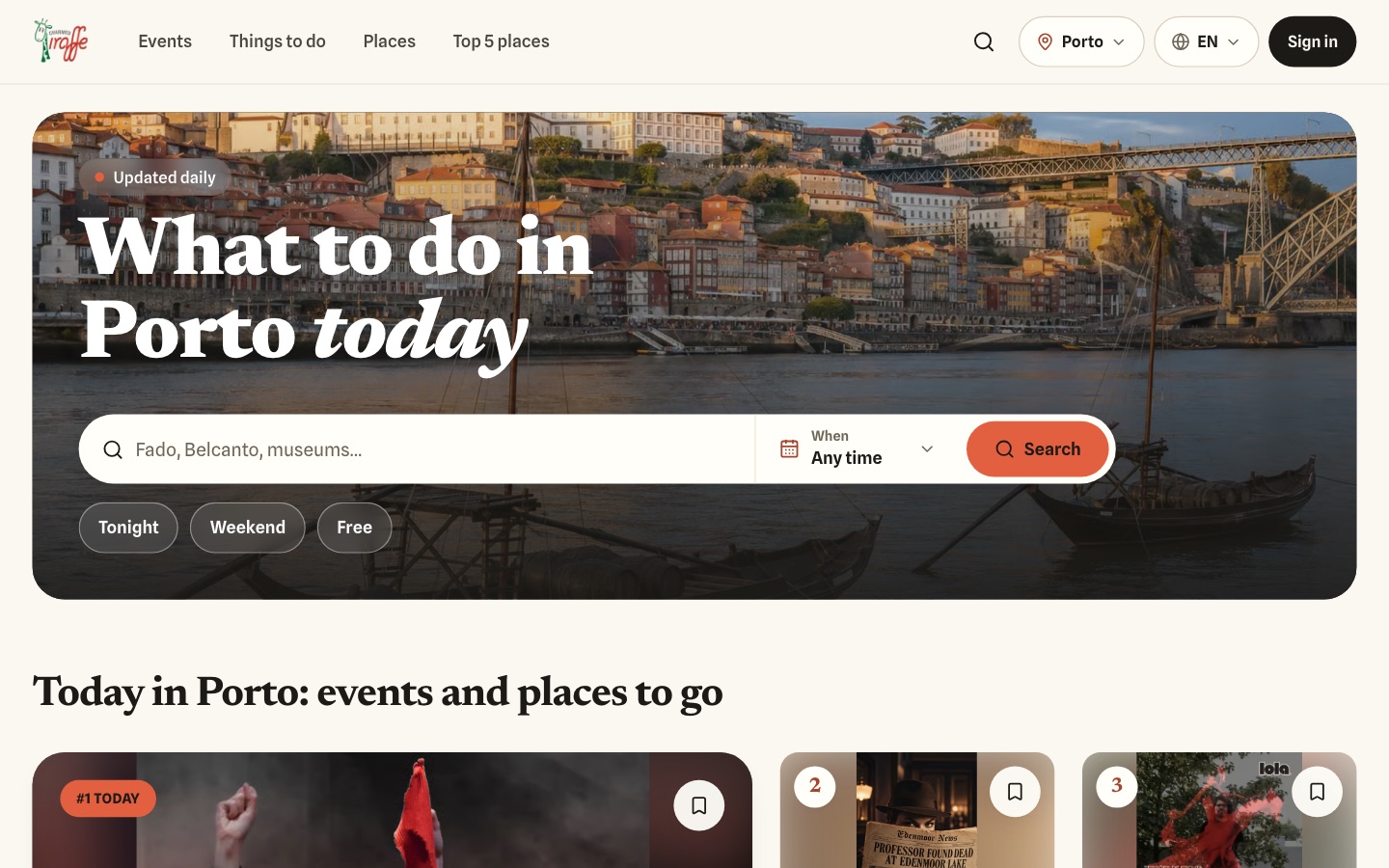 Charmed Giraffe city guide to Porto and Lisbon